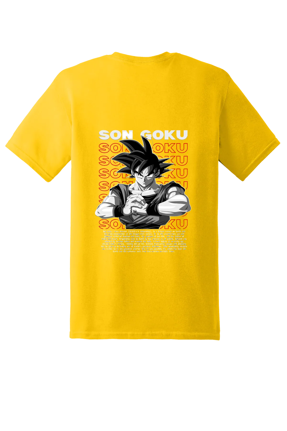 Dragon Ball Tee No. 1, Daisy, back print