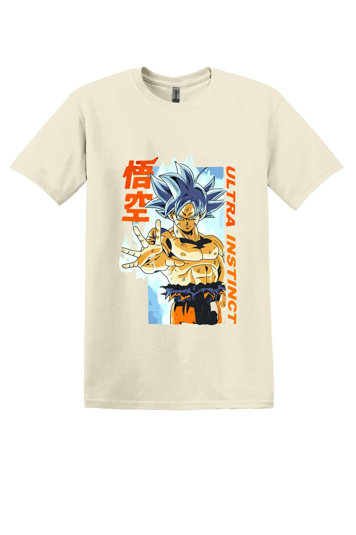 Dragon Ball Tee No. 104, Off White, front print