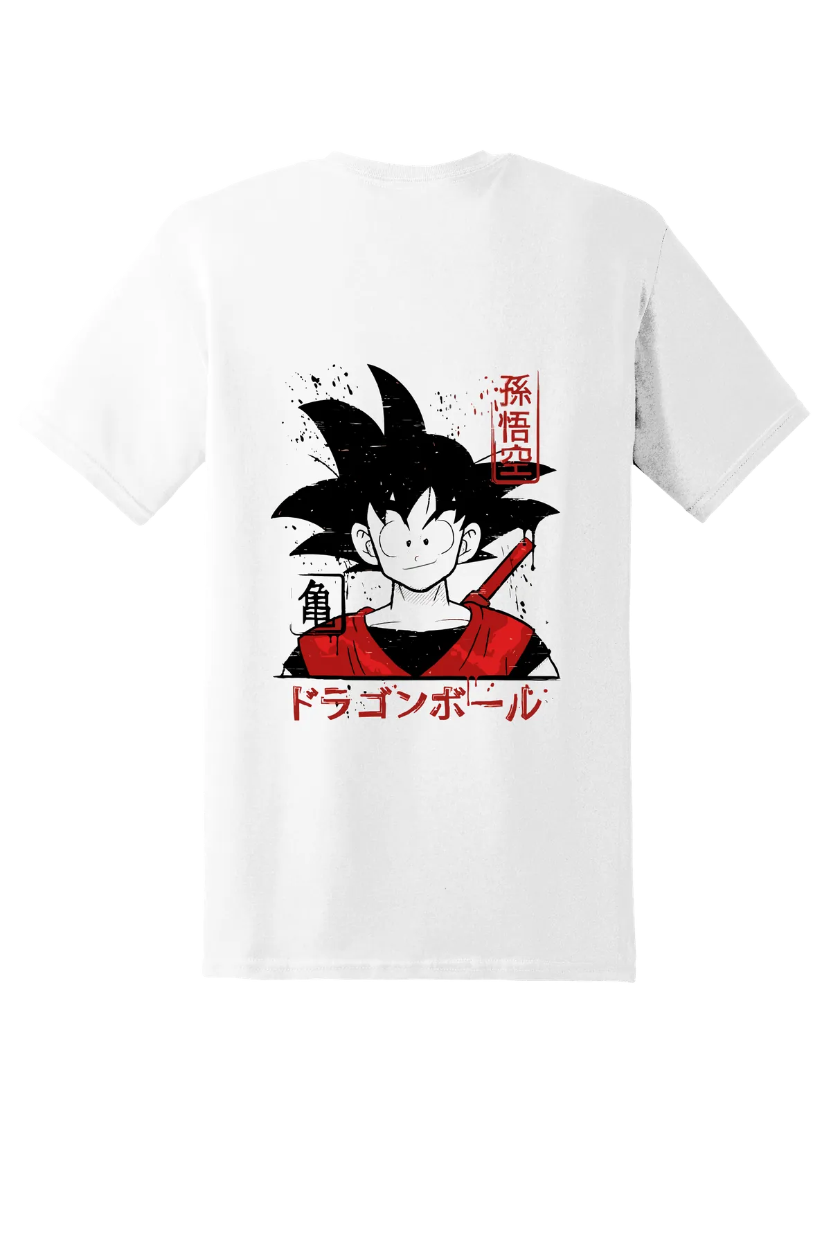 Dragon Ball Tee No. 113, White, back print
