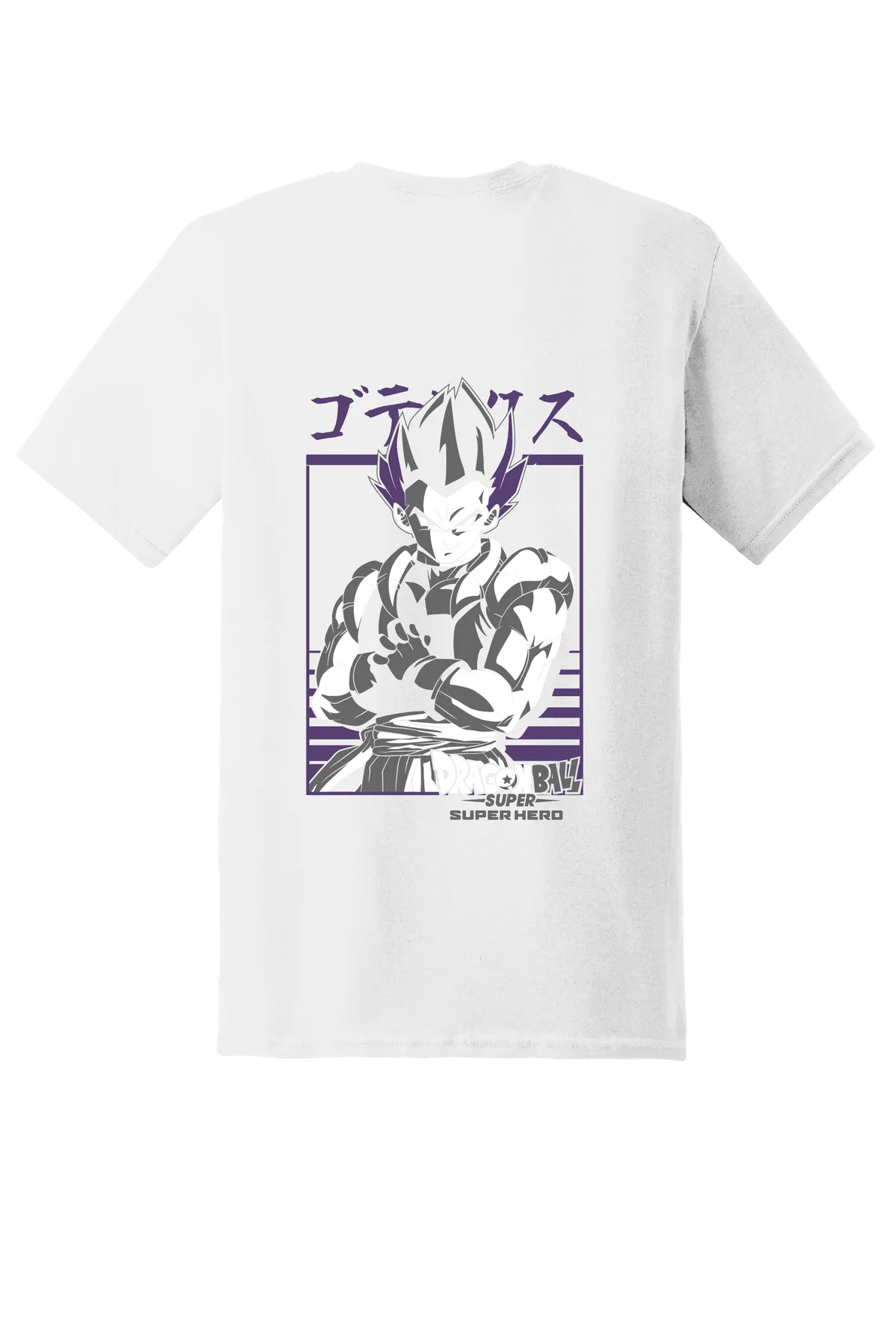 Dragon Ball Tee No. 118, White, back print