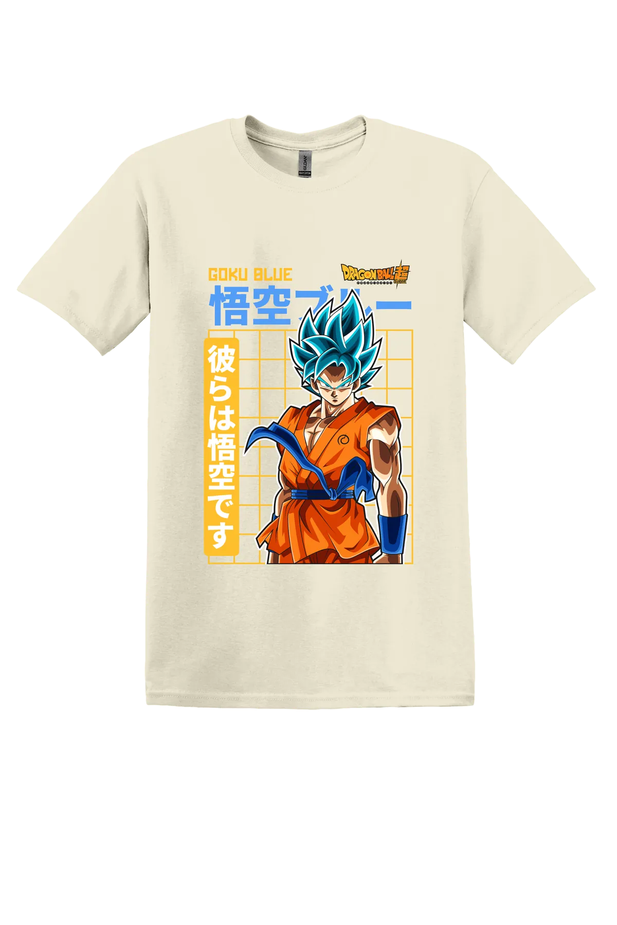 Dragon Ball Tee No. 122, Off White, front print