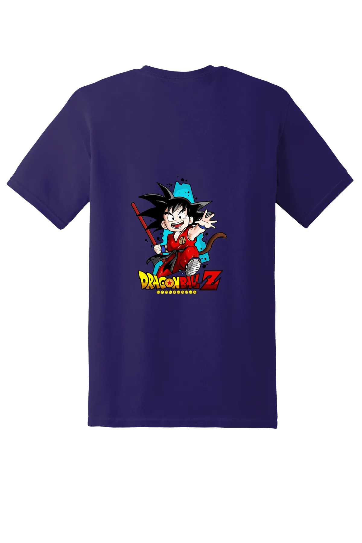 Dragon Ball Tee No. 126, Fan Deep Purple, back print