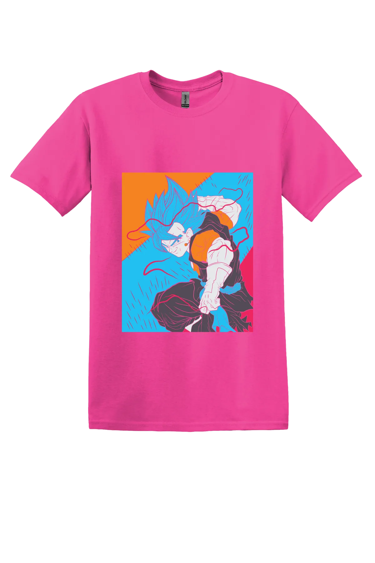 Dragon Ball Tee No. 133, Heliconia, front print