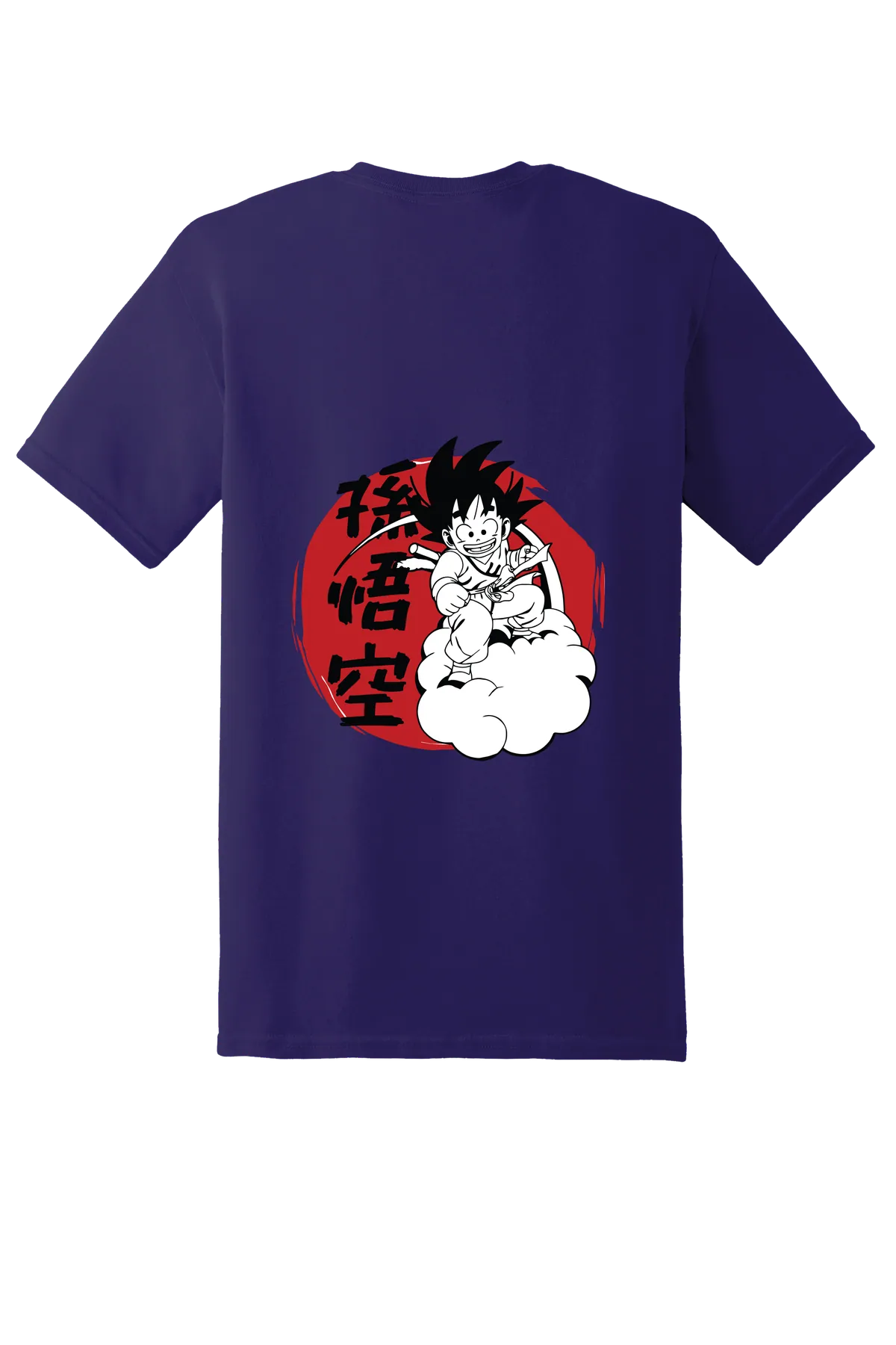 Dragon Ball Tee No. 145, Fan Deep Purple, back print