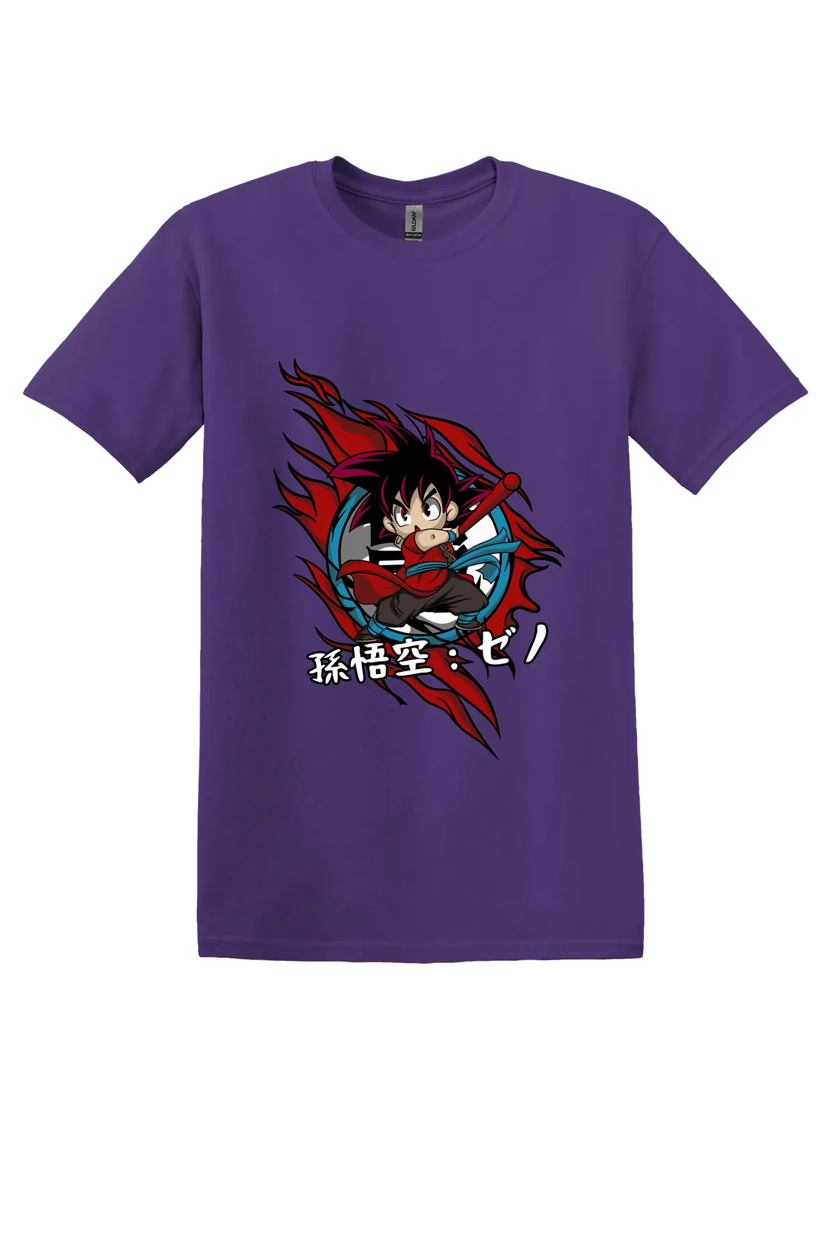 Dragon Ball Tee No. 160, Lilac, front print