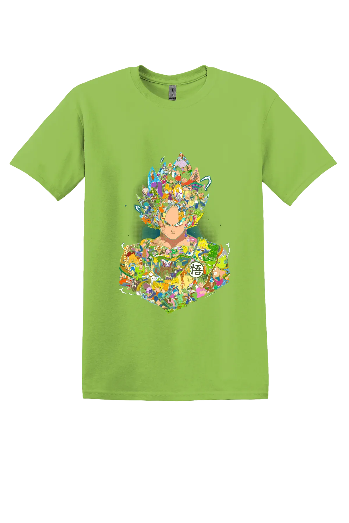 Dragon Ball Tee No. 164, Kiwi, front print