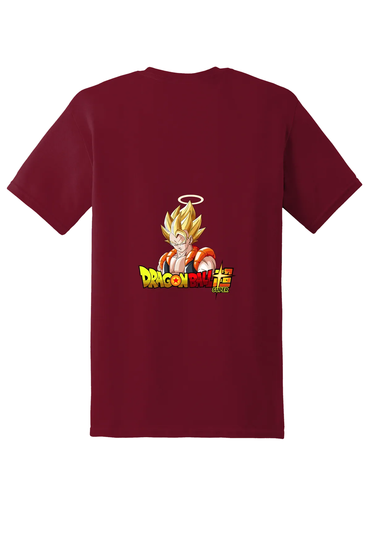 Dragon Ball Tee No. 167, Cardinal Red, back print