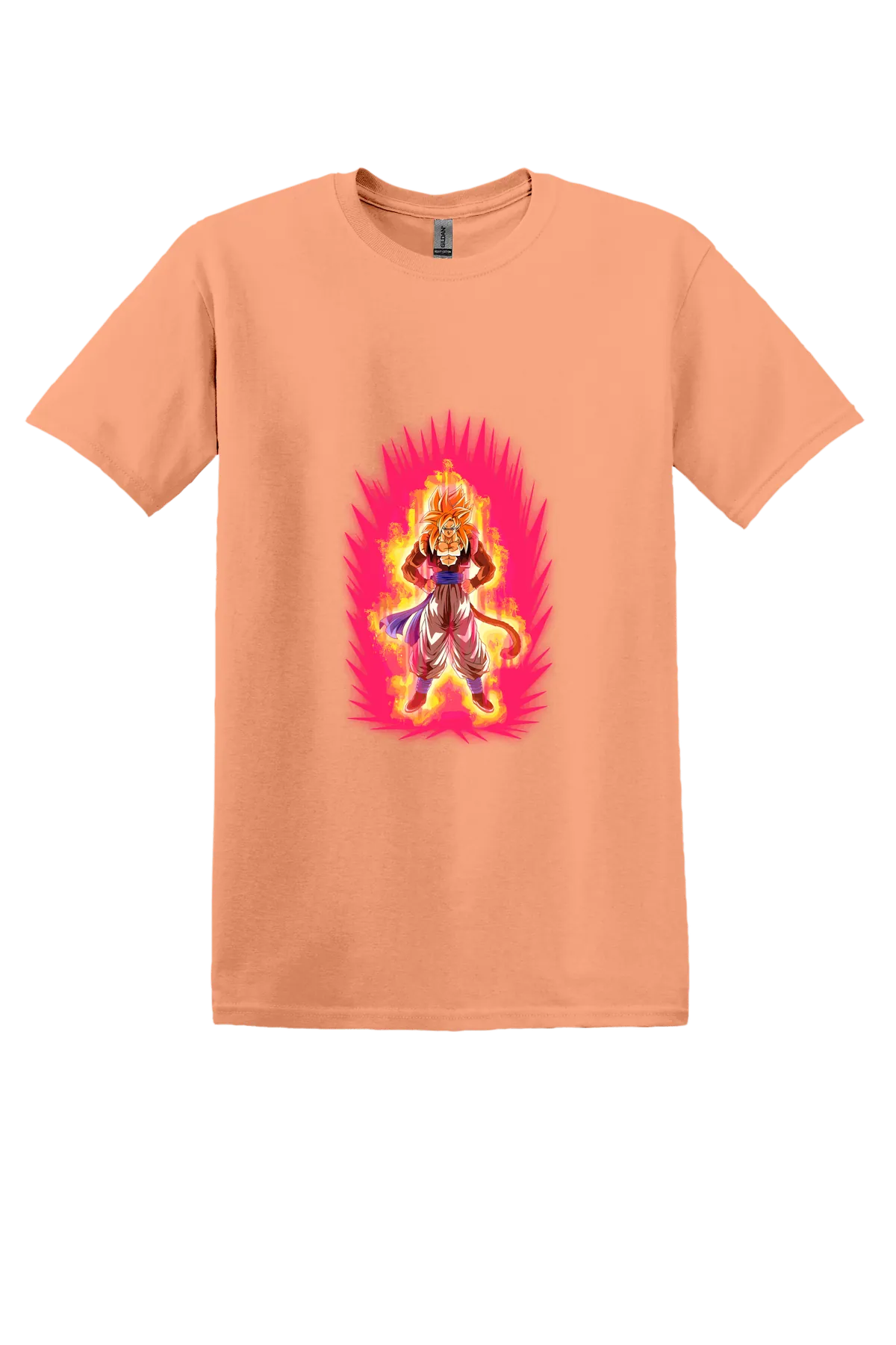 Dragon Ball Tee No. 168, Tangerine, front print