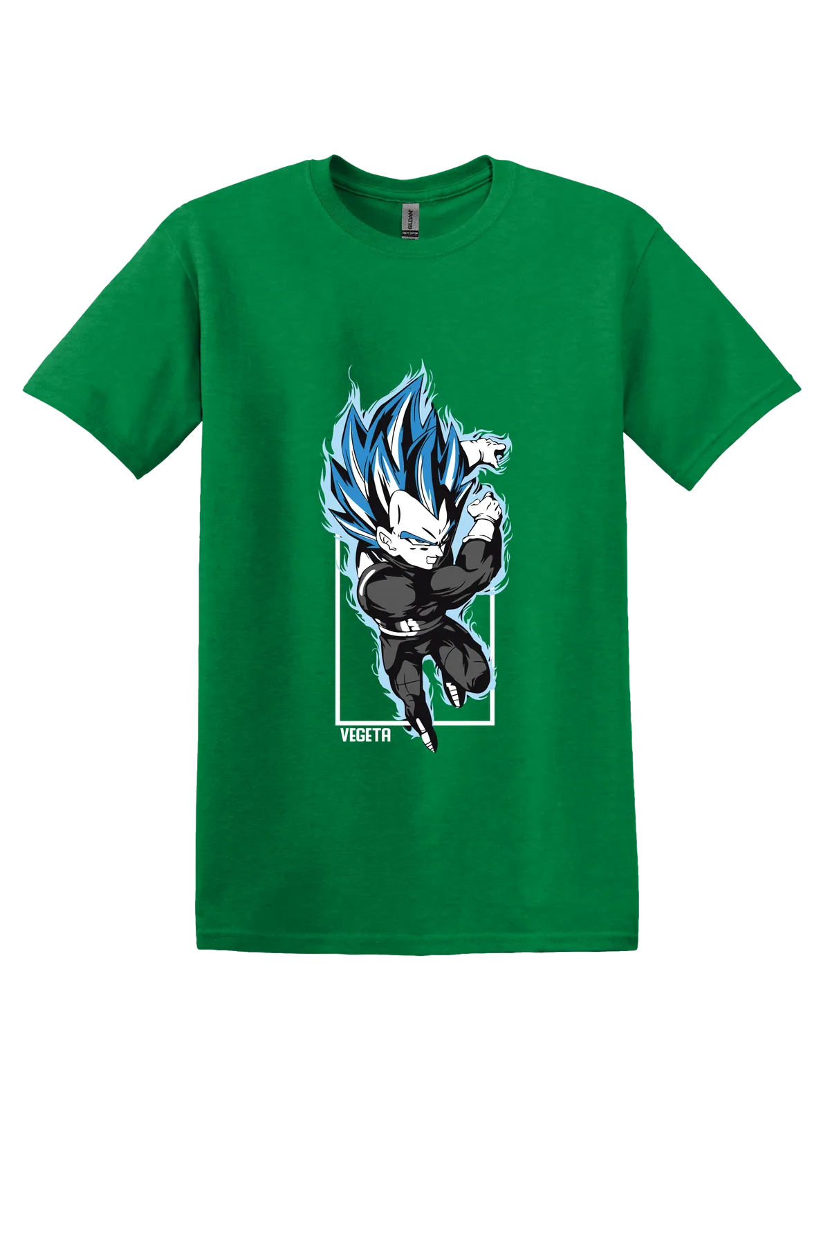 Dragon Ball Tee No. 176, Antique Irish Green, front print