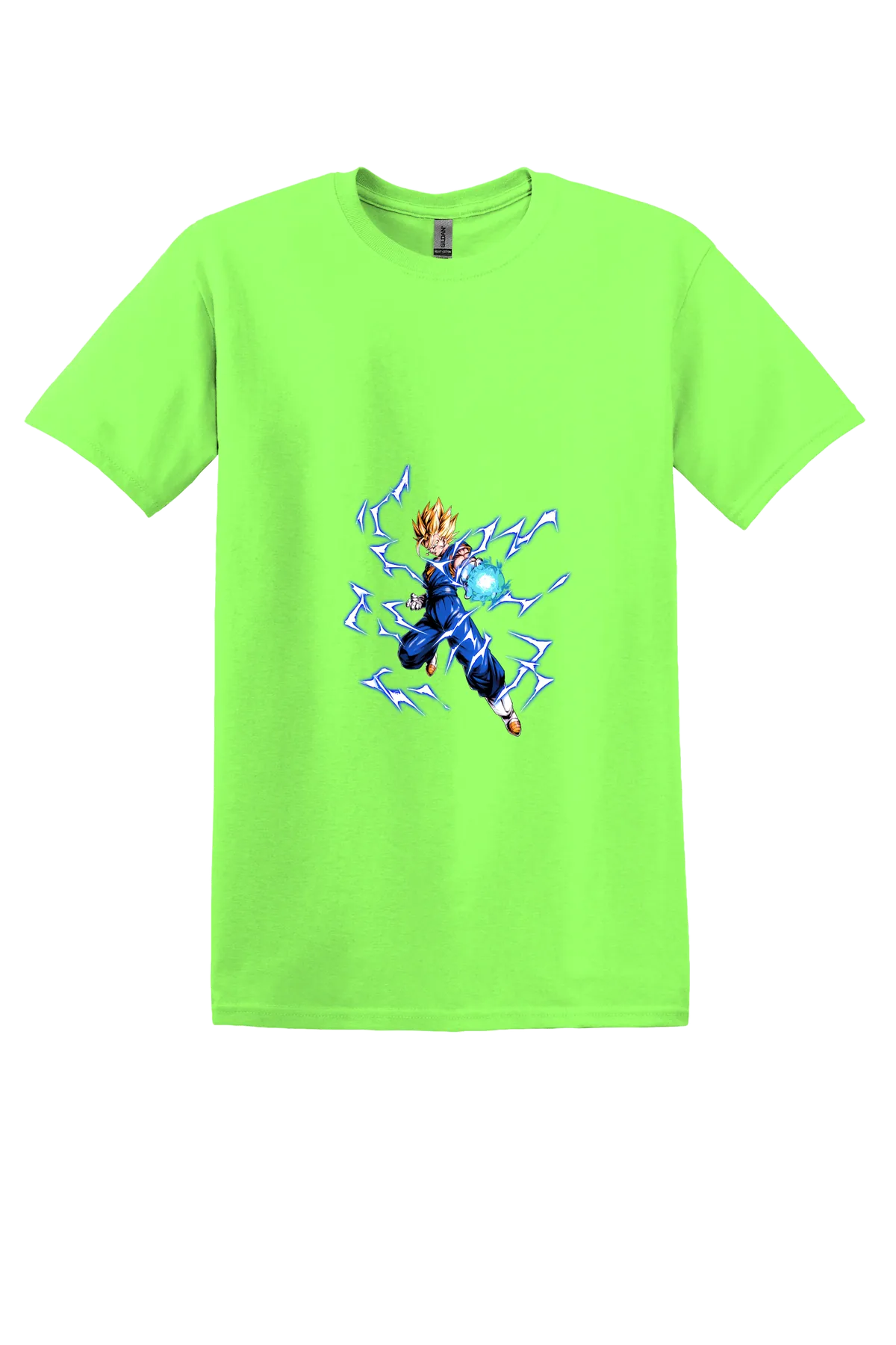 Dragon Ball Tee No. 183, Neon Green, front print