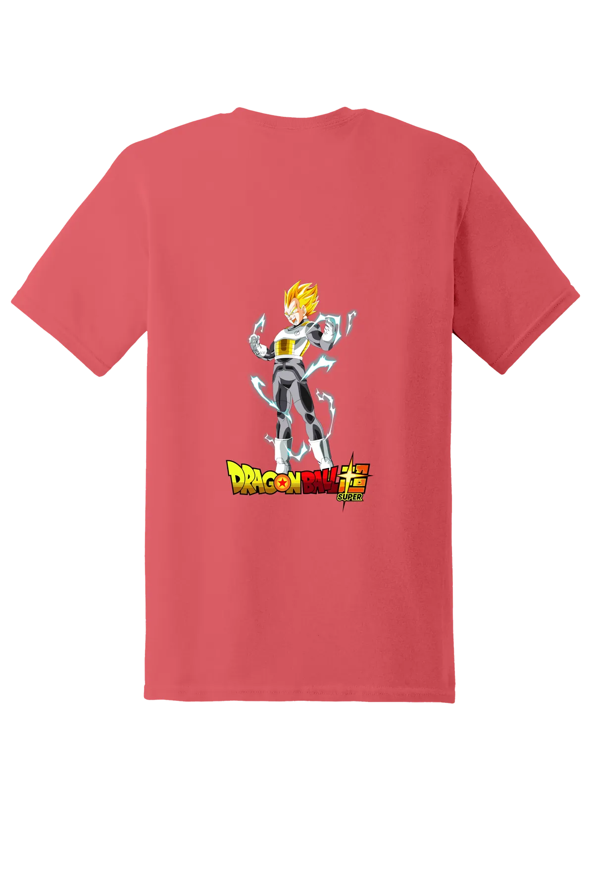 Dragon Ball Tee No. 188, Coral Silk, back print