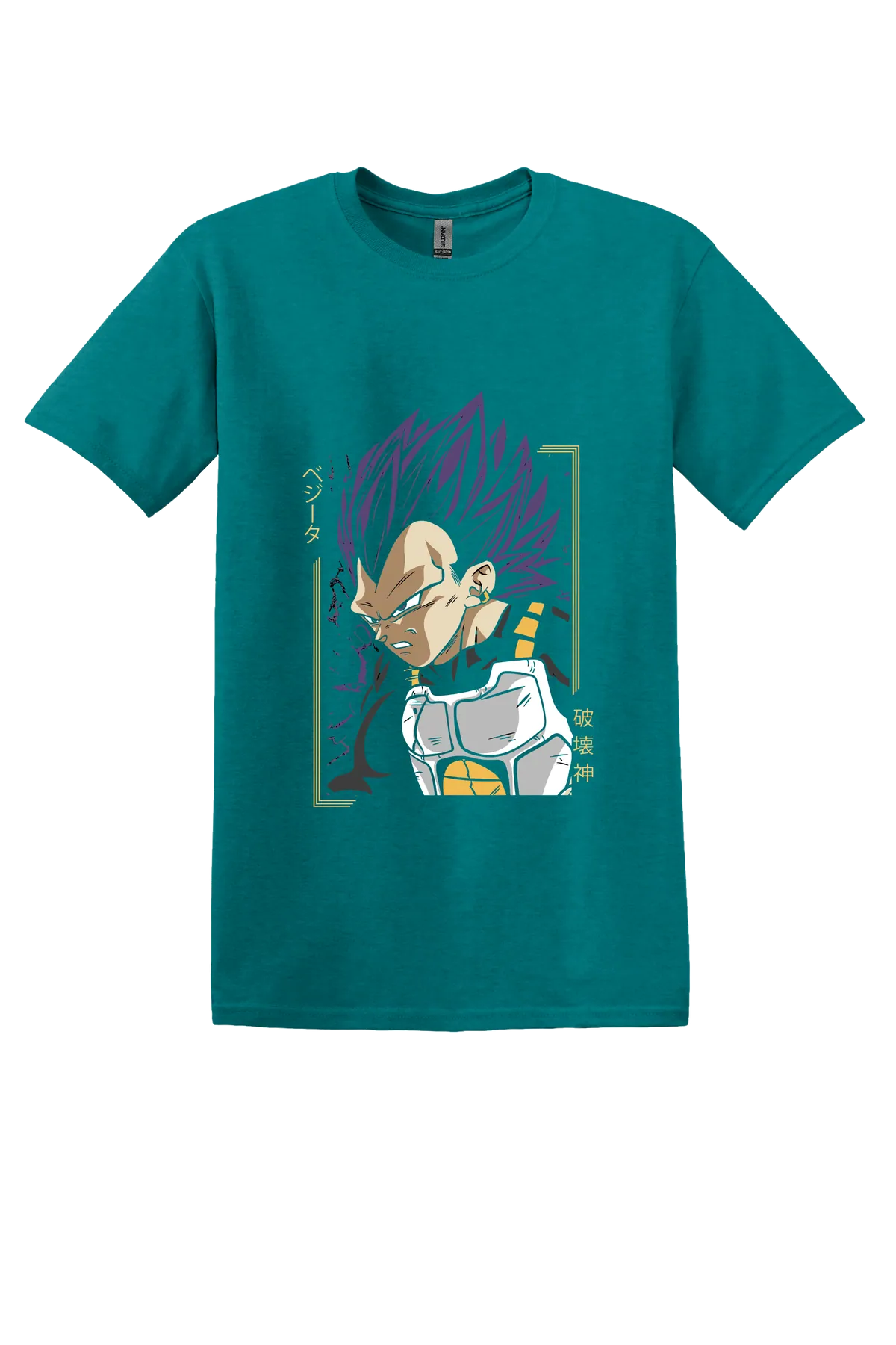 Dragon Ball Tee No. 202, Antique Jade Dome, front print