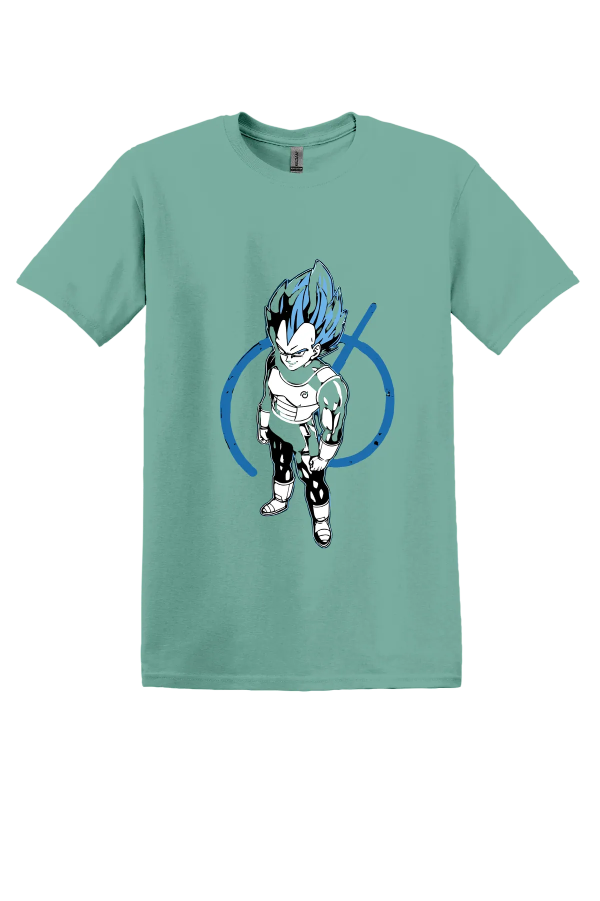 Dragon Ball Tee No. 213, Aquatic, front print