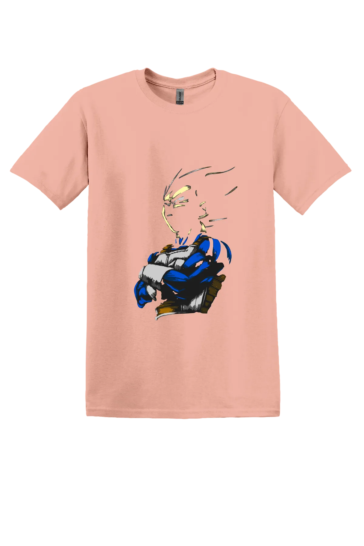 Dragon Ball Tee No. 214, Dusty Rose, front print