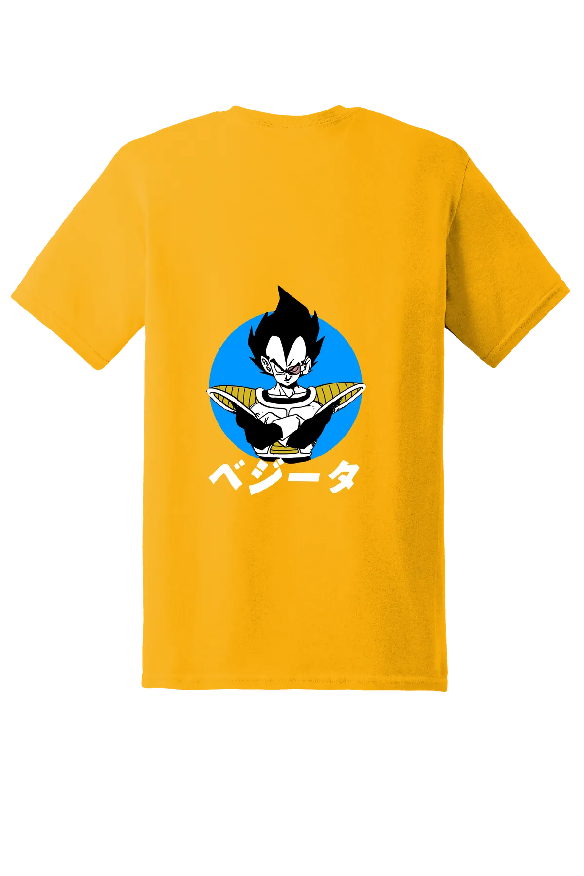 Dragon Ball Tee No. 215, Gold, back print