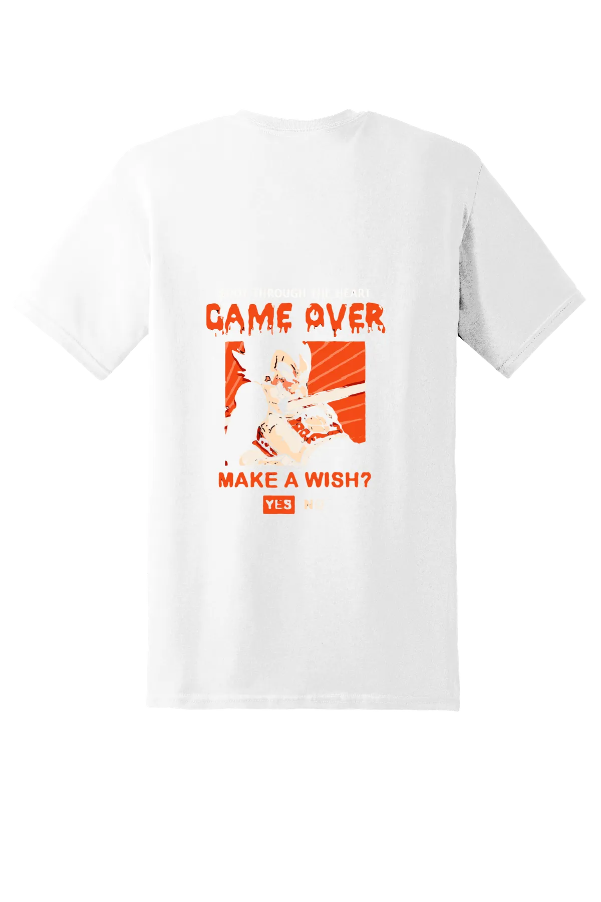 Dragon Ball Tee No. 217, White, back print