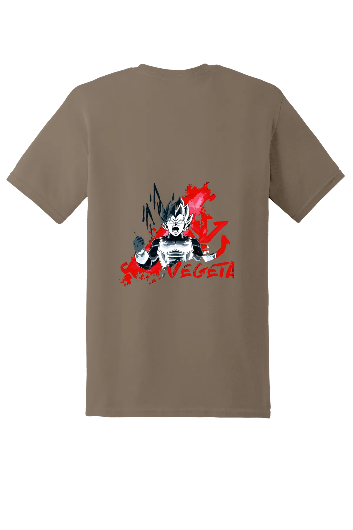 Dragon Ball Tee No. 219, Brown Savana, back print