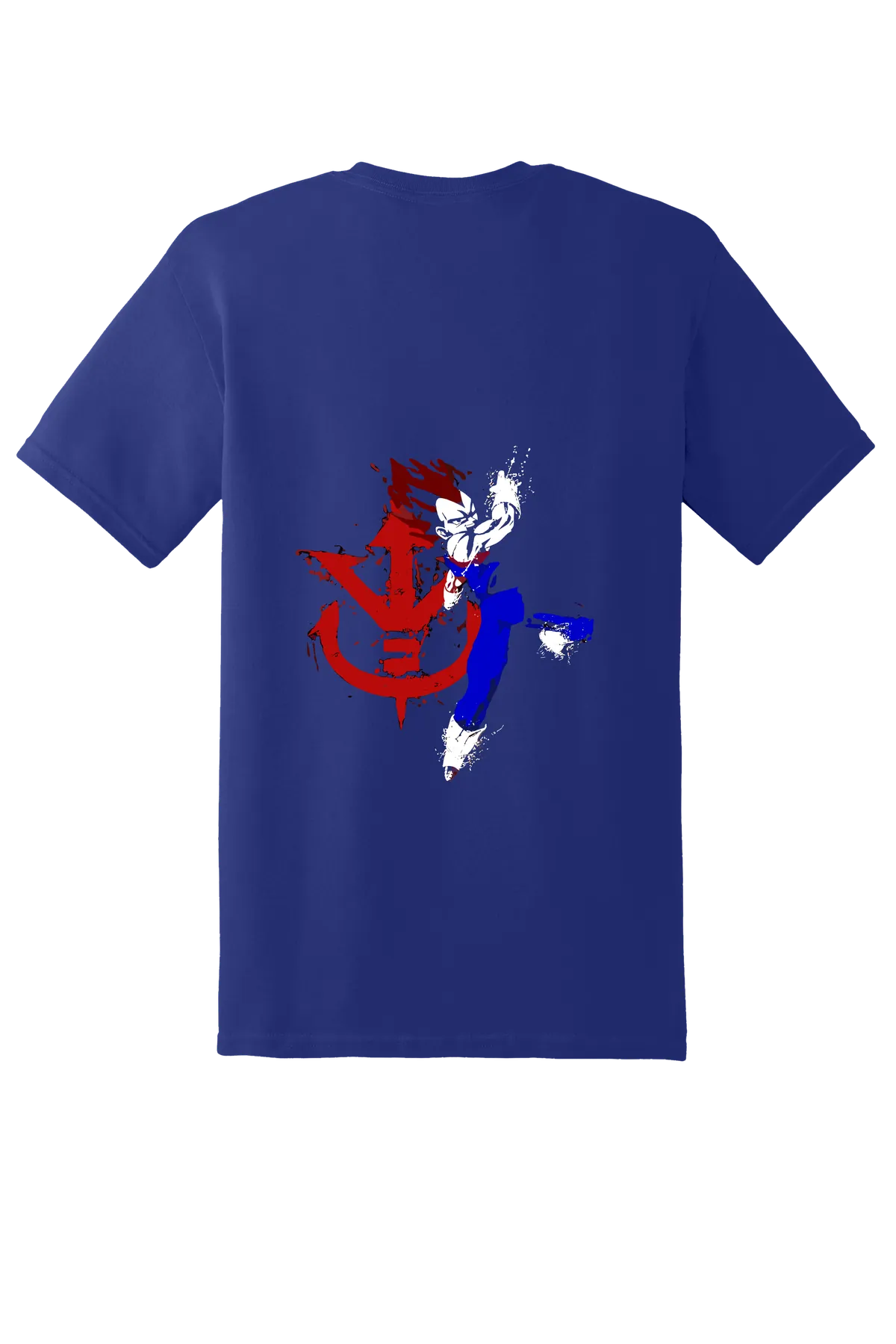 Dragon Ball Tee No. 221, Cobalt Purple, back print