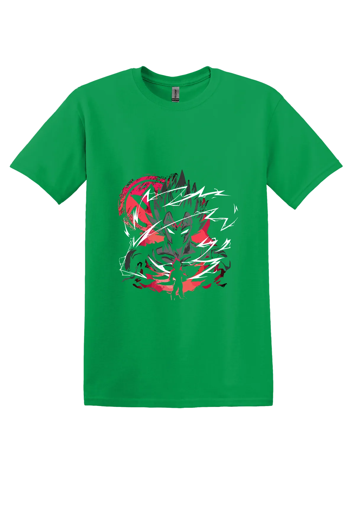 Dragon Ball Tee No. 222, Irish Green, front print