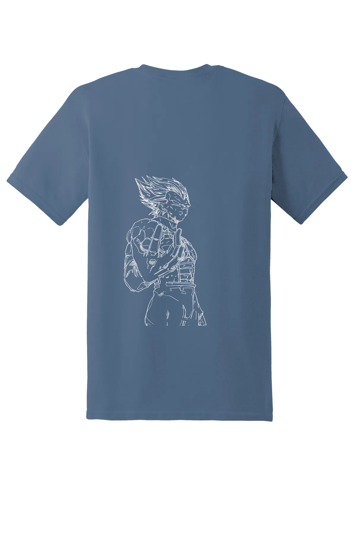 Dragon Ball Tee No. 225, Indigo Blue, back print