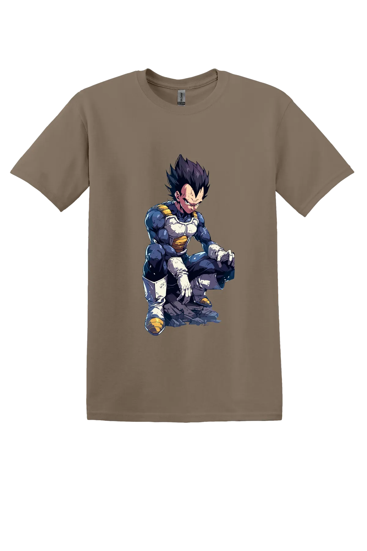 Dragon Ball Tee No. 229, Brown Savana, front print