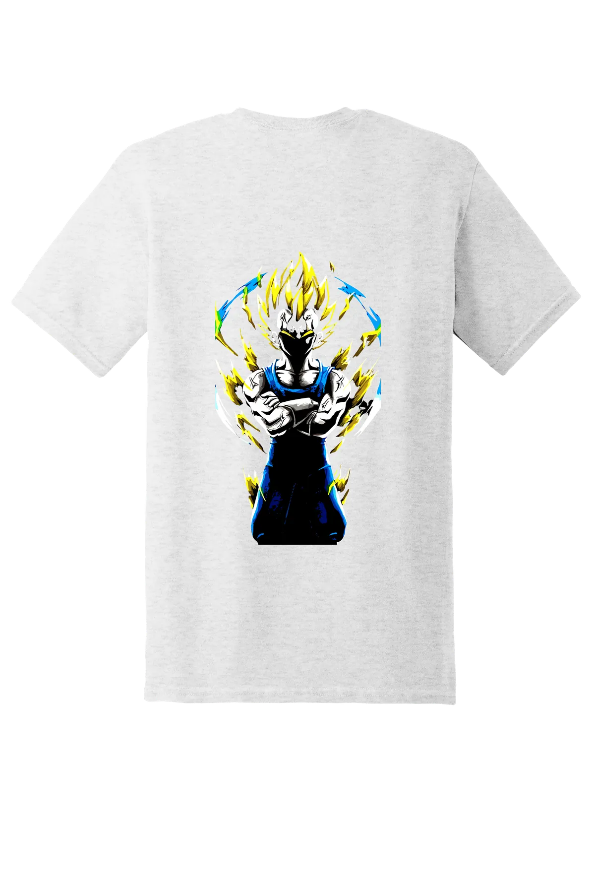 Dragon Ball Tee No. 234, Ash Grey, back print