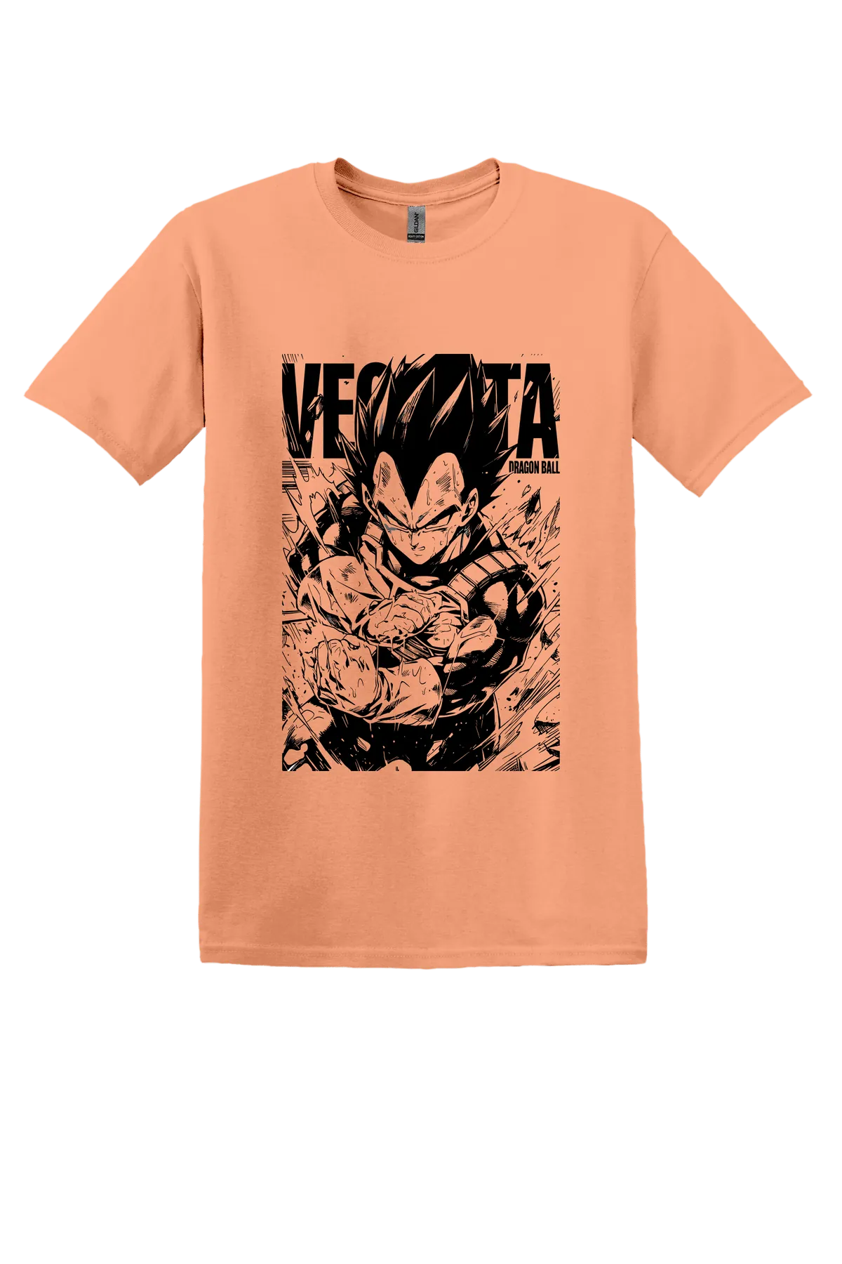 Dragon Ball Tee No. 236, Tangerine, front print