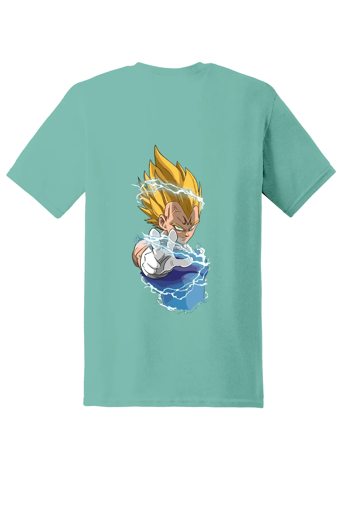 Dragon Ball Tee No. 243, Aquatic, back print