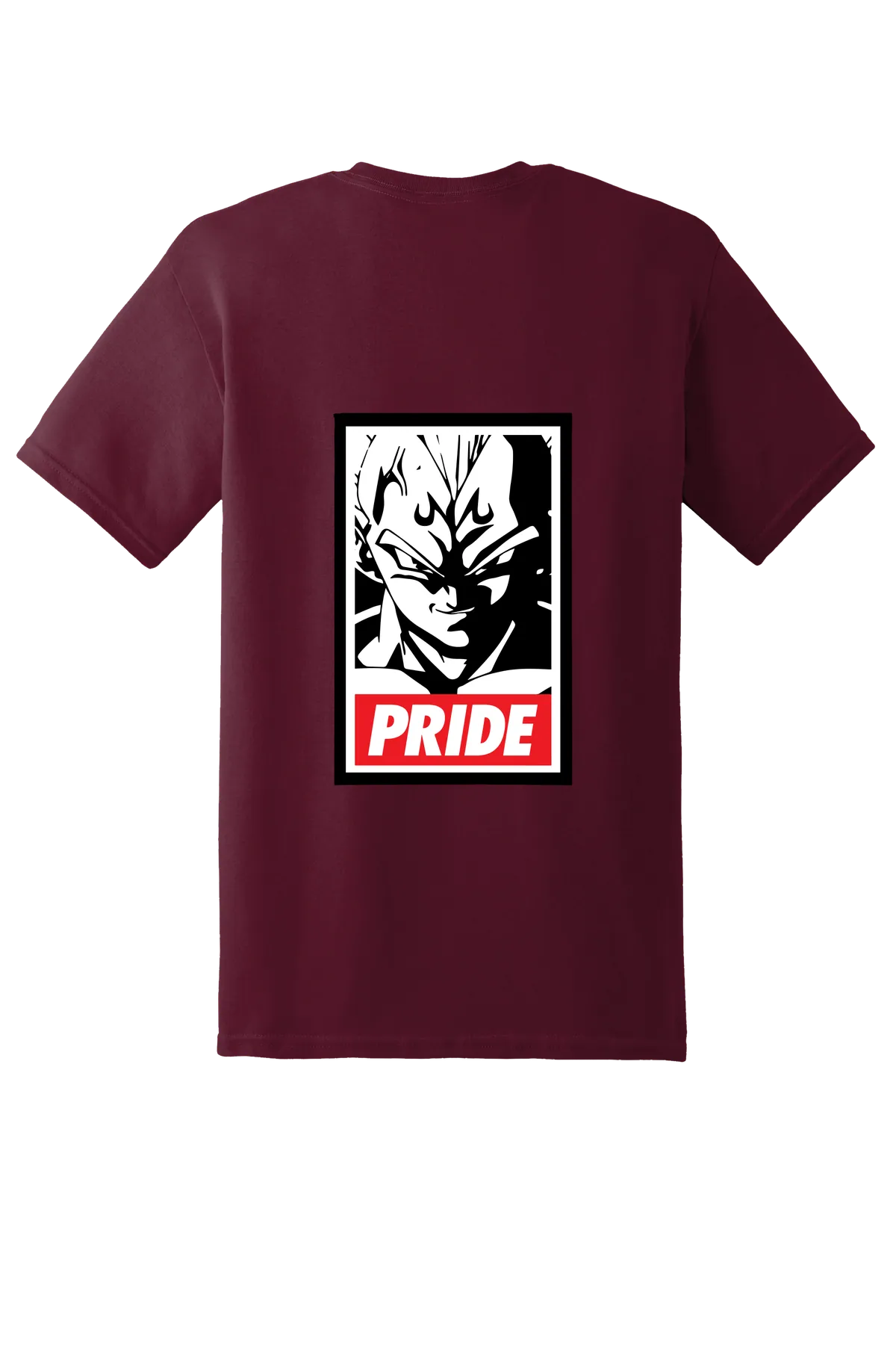 Dragon Ball Tee No. 245, Maroon, back print