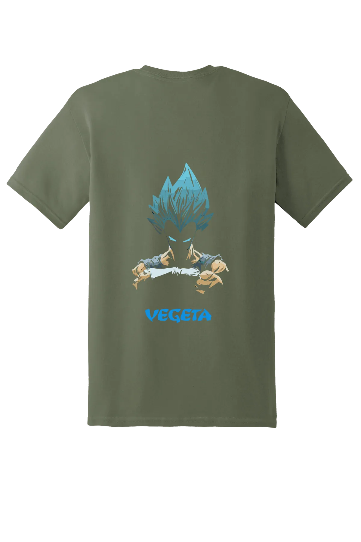Dragon Ball Tee No. 249, Military Green, back print