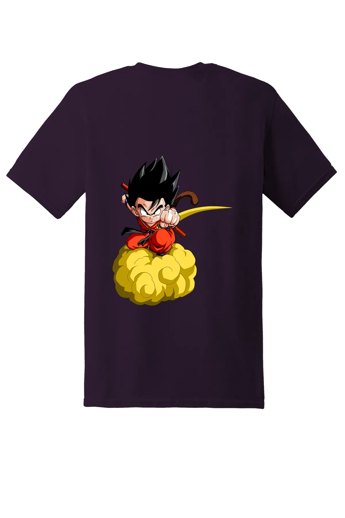 Dragon Ball Tee No. 25, Blackberry, back print
