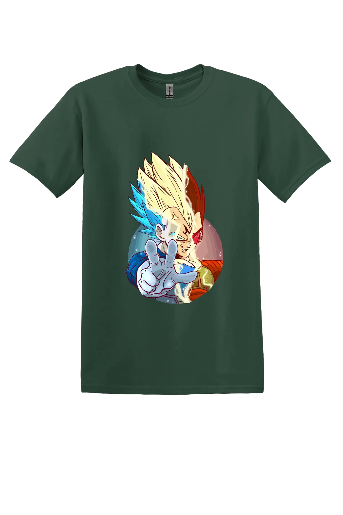 Dragon Ball Tee No. 251, Fan Dark Green, front print