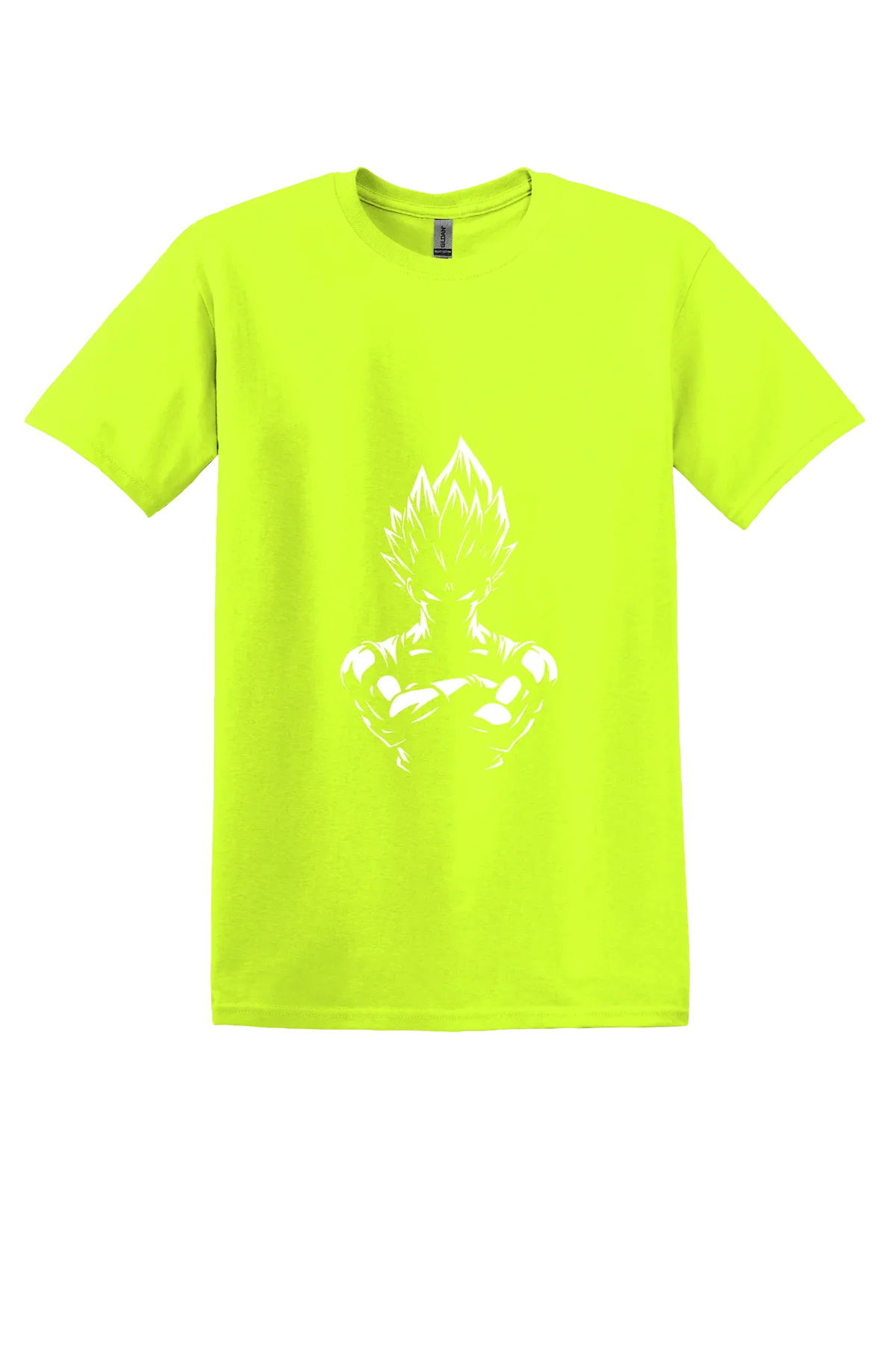 Dragon Ball Tee No. 261, Safety Green, front print