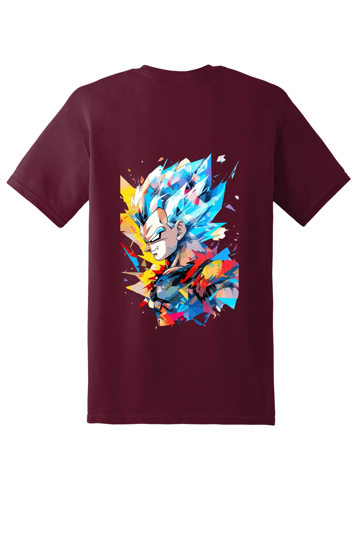 Dragon Ball Tee No. 272, Maroon, back print