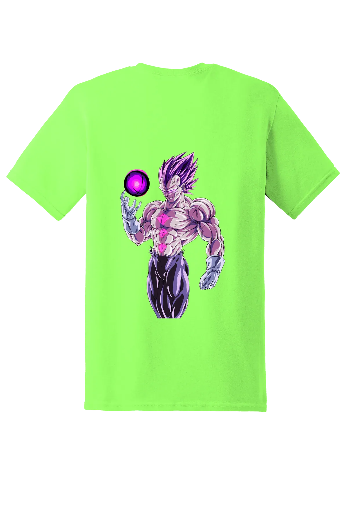 Dragon Ball Tee No. 275, Neon Green, back print