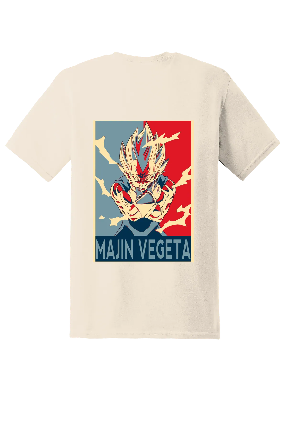 Dragon Ball Tee No. 276, Natural, back print