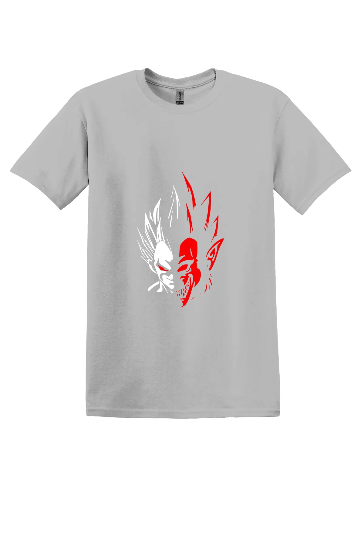Dragon Ball Tee No. 278, Ice Grey, front print
