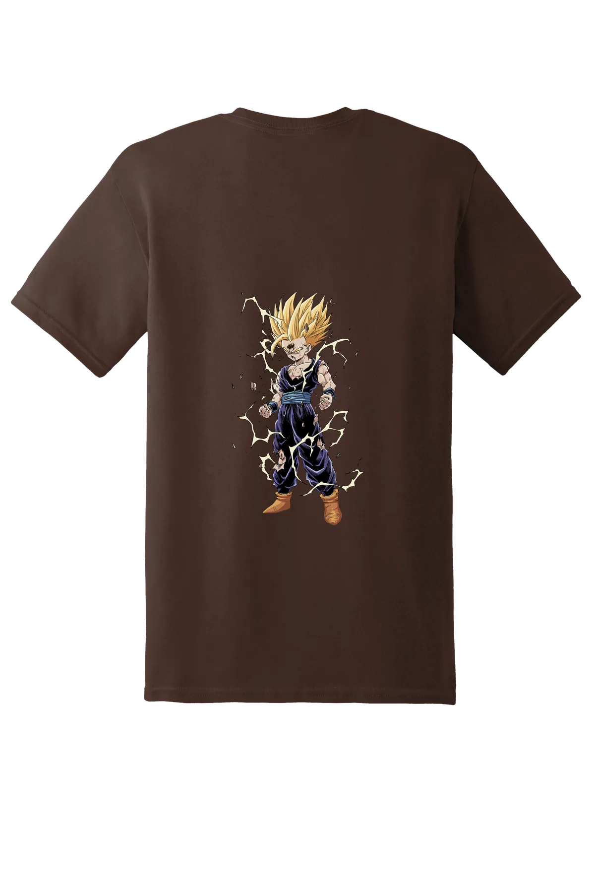 Dragon Ball Tee No. 290, Dark Chocolate, back print
