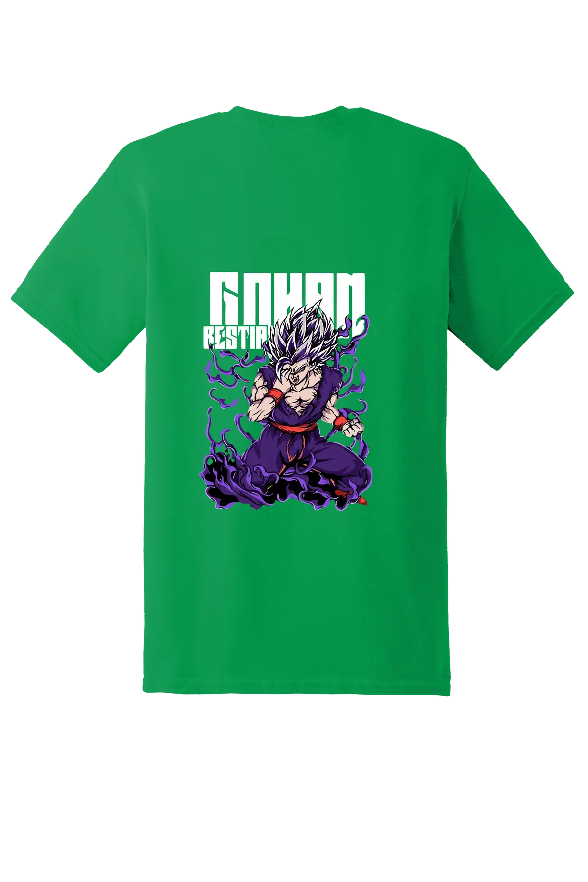 Dragon Ball Tee No. 294, Irish Green, back print