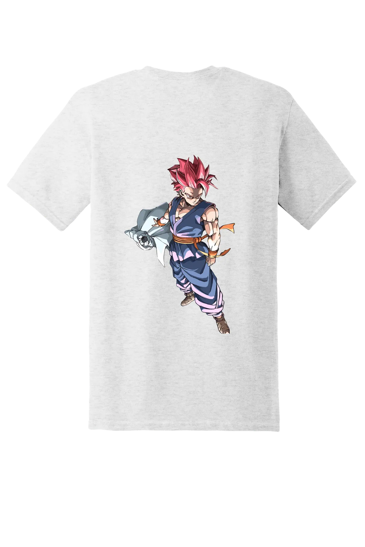 Dragon Ball Tee No. 300, Ash Grey, back print