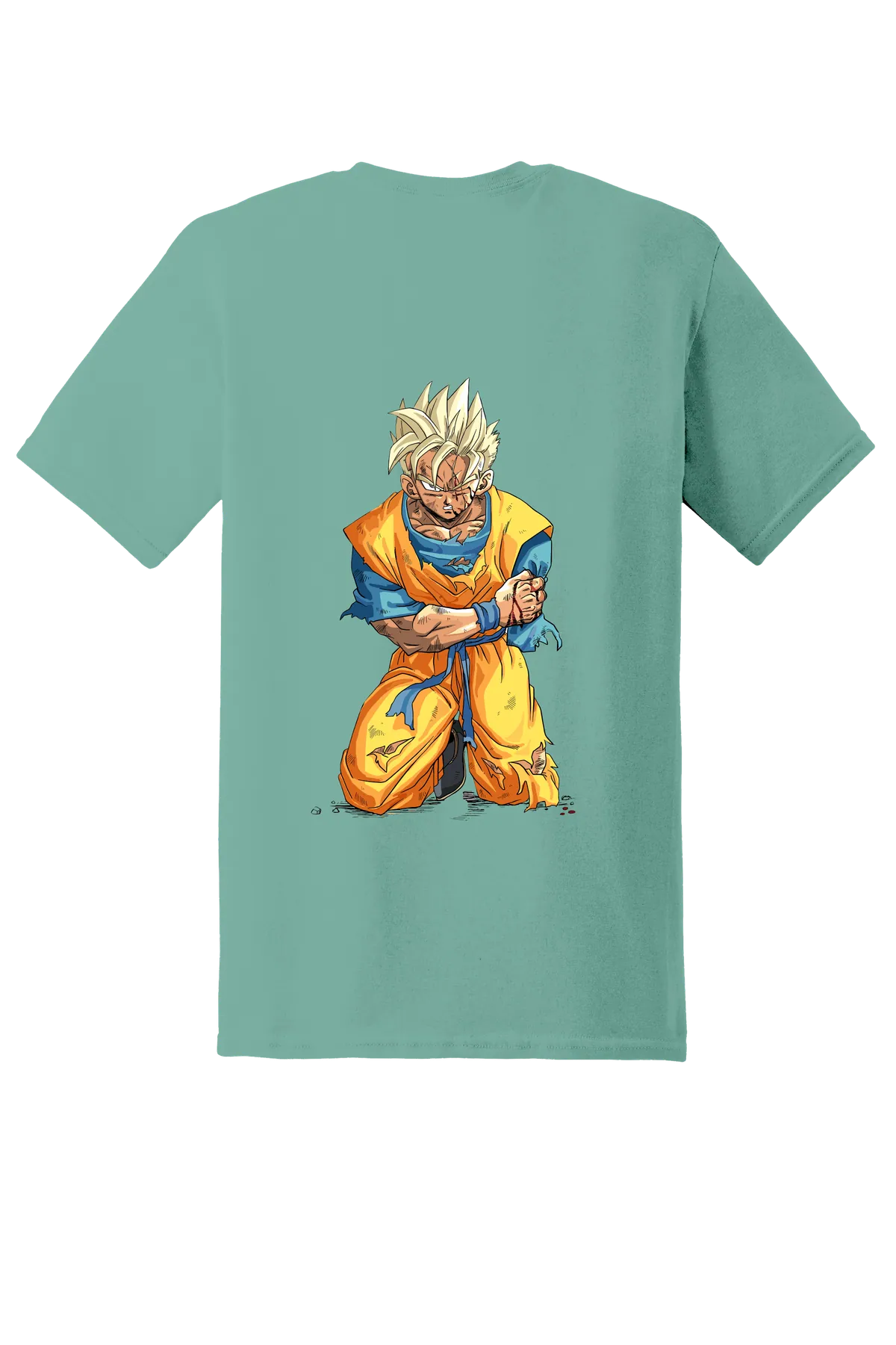 Dragon Ball Tee No. 301, Aquatic, back print