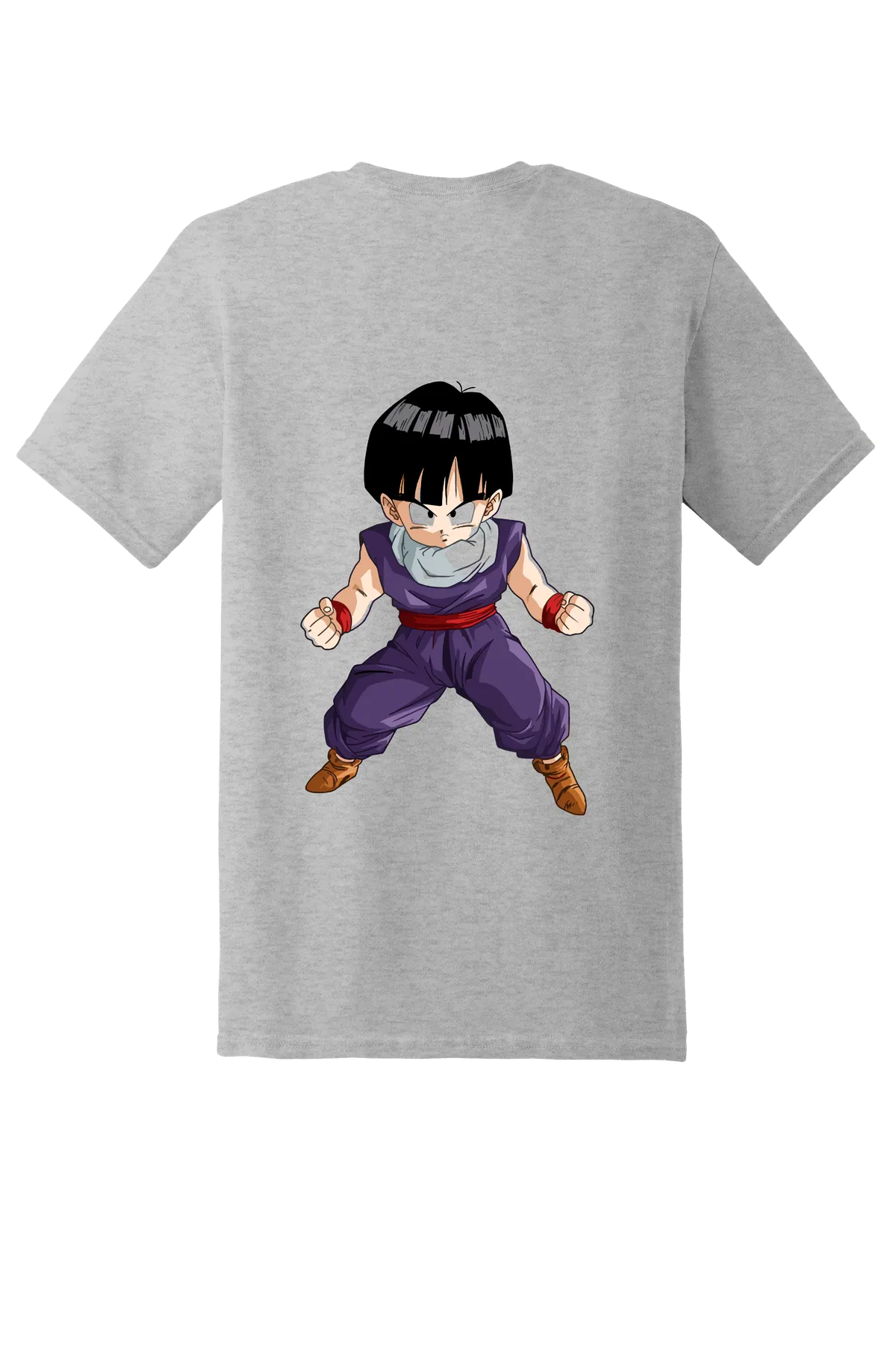 Dragon Ball Tee No. 306, Ash Grey, back print
