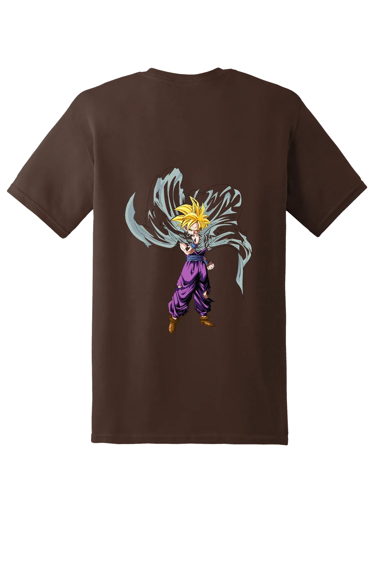 Dragon Ball Tee No. 307, Dark Chocolate, back print