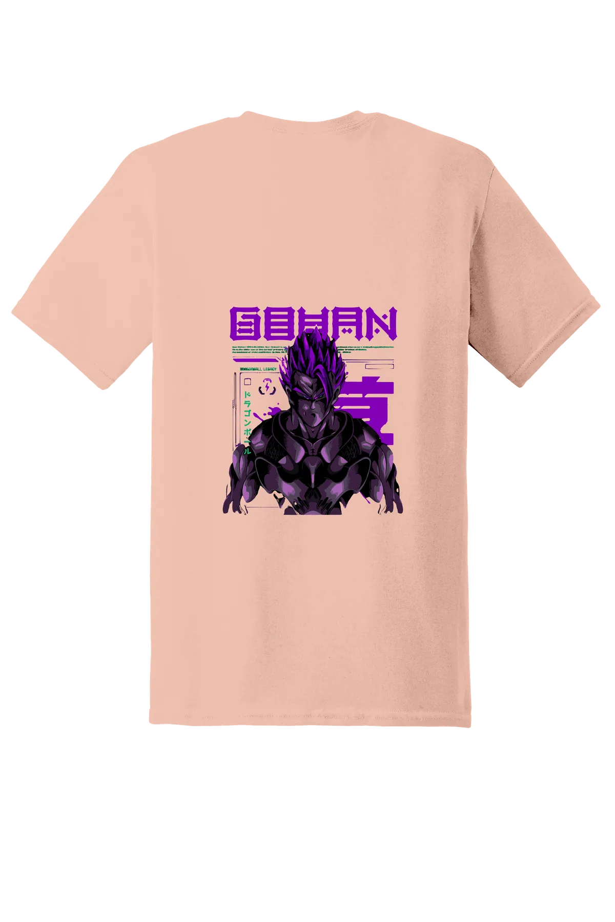 Dragon Ball Tee No. 312, Dusty Rose, back print