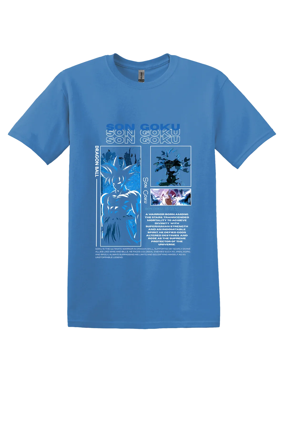 Dragon Ball Tee No. 33, Iris, front print