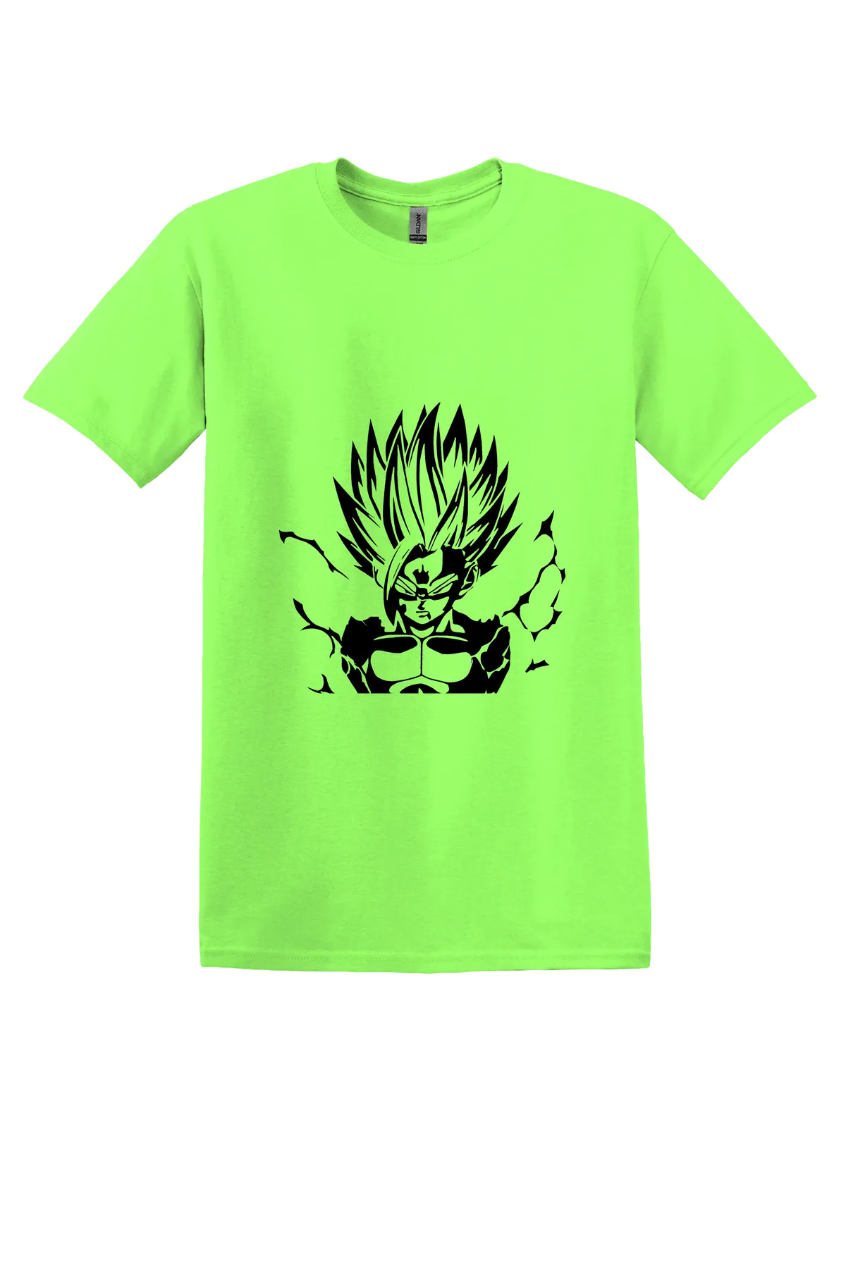 Dragon Ball Tee No. 331, Neon Green, front print