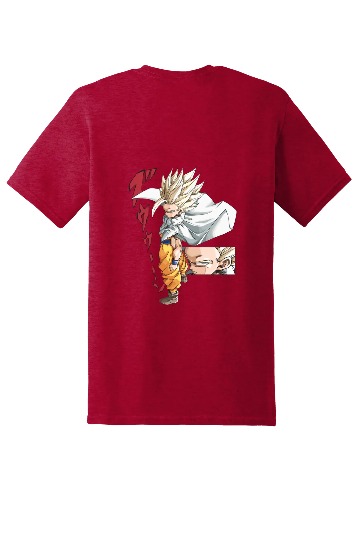 Dragon Ball Tee No. 335, Antique Cherry Red, back print