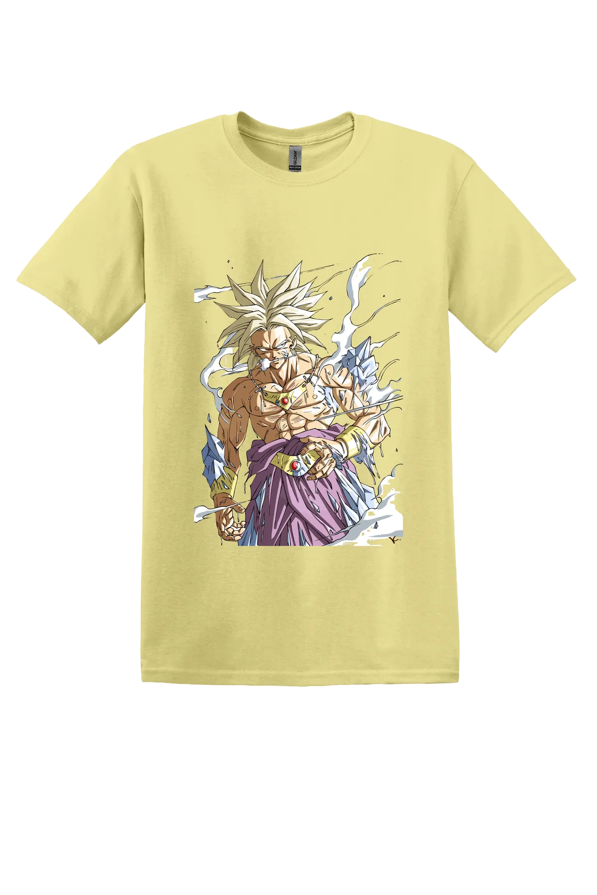 Dragon Ball Tee No. 349, Corn Silk, front print