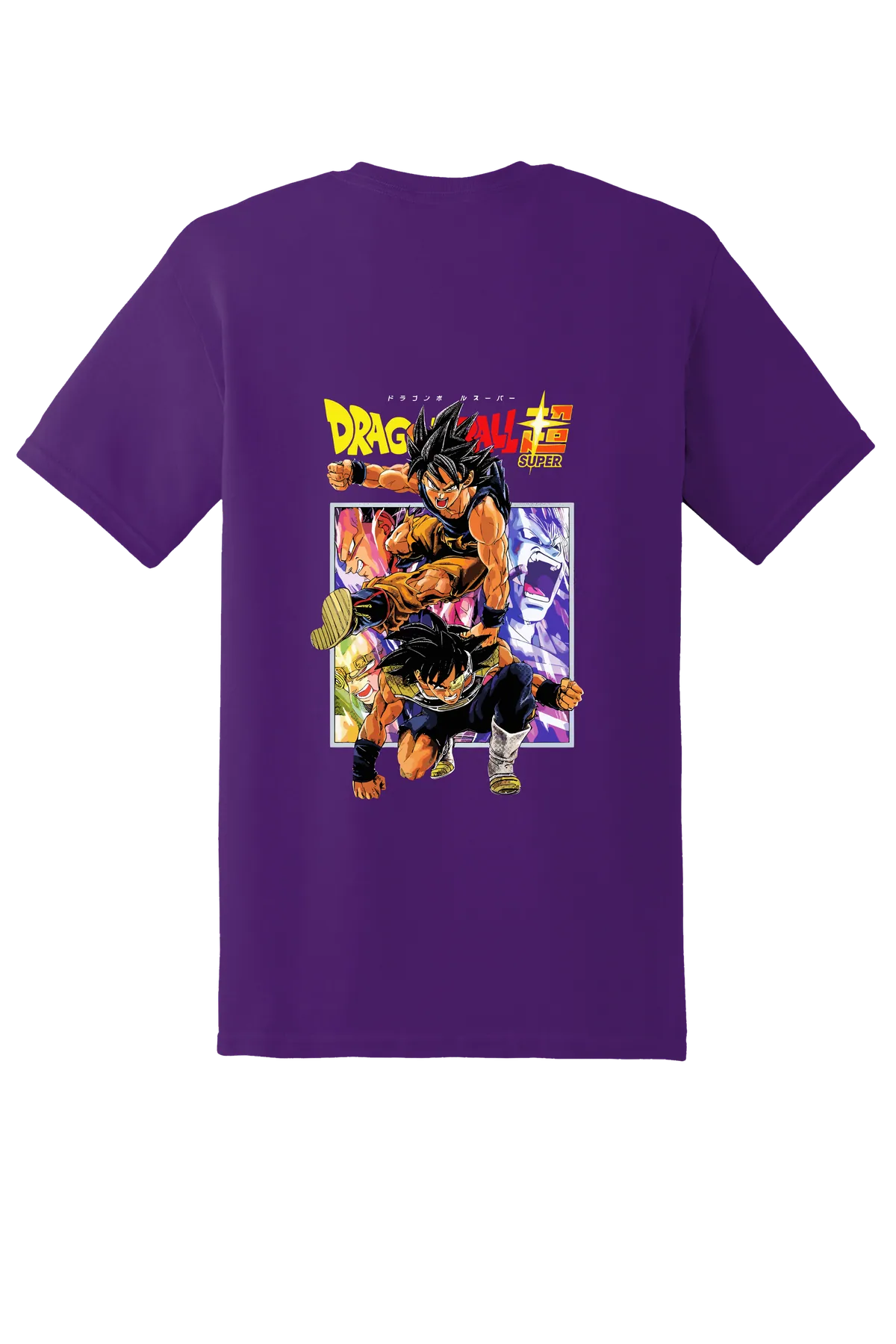 Dragon Ball Tee No. 36, Purple, back print