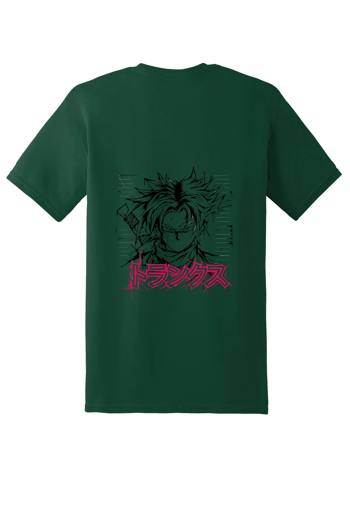 Dragon Ball Tee No. 364, Forest  Green, back print